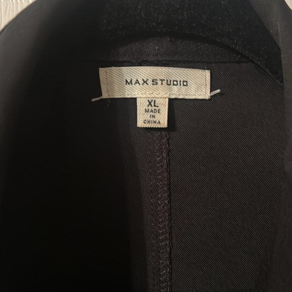 Max Studio xl black over coat/blazer light weight - Picture 2 of 7